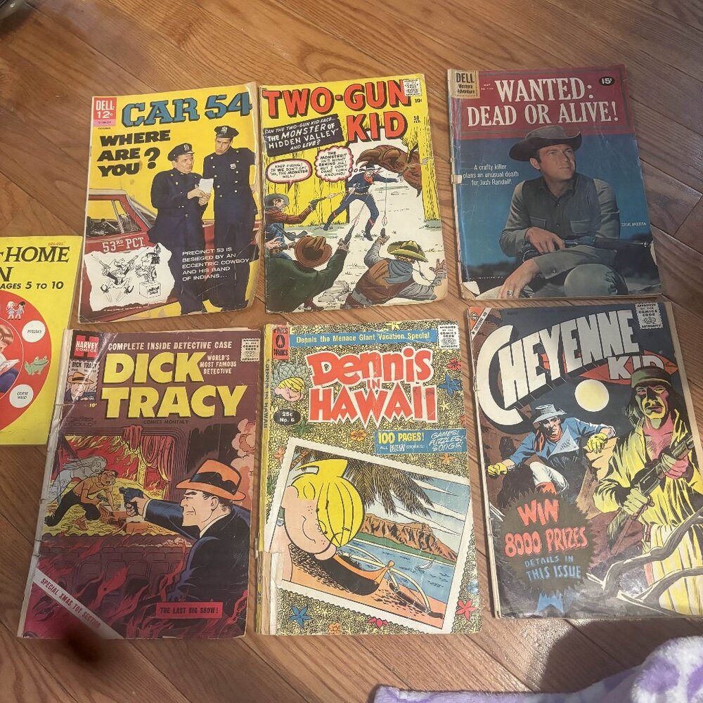 7 Piece 1950-1960 Comic Book Lot